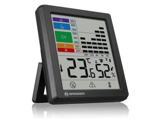 BRESSER Thermo-Hygromètre avec alarmes pour moisissure - 7007420