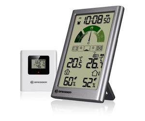Bresser thermo-hygromètre avec recommandation de ventilation ventair v