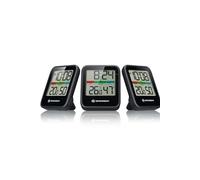 Bresser Thermo- / Hygrometre Climate Set de 3 coloris noir