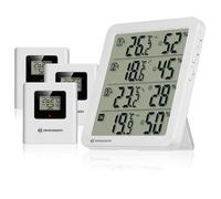BRESSER Quadro NV Thermo-/Hygromètre blanc