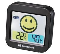 Bresser Thermomètre Hygromètre MyTime Smile Noir