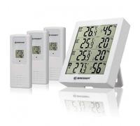 BRESSER Thermomètre Temeo Hygro Quadro blanche - 7000020GYE000