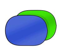 Bresser TR-3 faltbarer Hintergr. 2-seitig verde/bleue 150x200cm