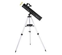 Télescope à réflecteur BRESSER Venus 76/700 AZ avec adaptateur pour smartphone et filtre solaire