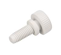BRESSER Vis de réglage de chercheur 5mm (1 pièce) blanche