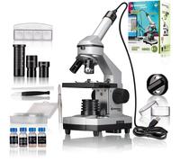 BRESSER YOUNGSTER 40x - 1.024x Microscope avec caméra oculaire HD