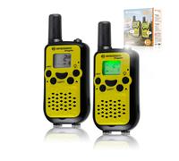 Bresser JUNIOR - Set de 2 Walkies-Talkies - Portée 6 km - Mains libres - Vert