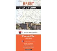 Brest - Plan de ville grand format | Blay Foldex