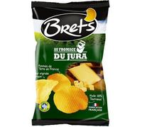 Bret’s Chips au Fromage du Jura Pommes de Terre de France 125g (lot de 6)