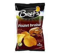 Bret?s Chips Saveur Poulet Braisé Pommes de Terre de France 125g (lot de 6