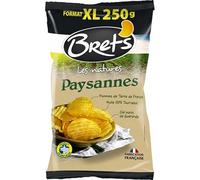 Bret?s Les Natures Chips Paysannes Pommes de Terre de France Format XL 250g (lot de 6)