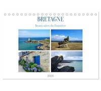 Bretagne Beaux sites du Finistère (Calendrier de bureau 2026 DIN A5 vertical), CALVENDO calendrier mensuel: Le Finistère, situé au bout de la ... qui ne manquera pas de vous émerveiller.