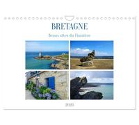 Bretagne Beaux sites du Finistère (Calendrier mural 2026 DIN A4 horizontal), CALVENDO calendrier mensuel