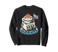 Bretagne Café Triskell Phare Drapeau Breton Gwenn Ha du Sweatshirt
