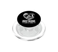 Bretagne dans Le Cœur Triskell Phare Breton Mer Océan PopSockets PopGrip pour MagSafe