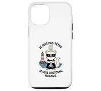 Bretagne Femme - Hermine Bretonne Humour Coiffe Triskell Coque pour iPhone 12/12 Pro
