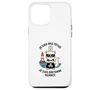 Bretagne Femme - Hermine Bretonne Humour Coiffe Triskell Coque pour iPhone 12 Pro Max