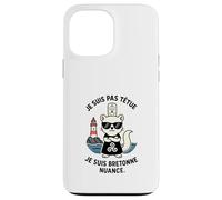 Bretagne Femme - Hermine Bretonne Humour Coiffe Triskell Coque pour iPhone 13 Pro Max