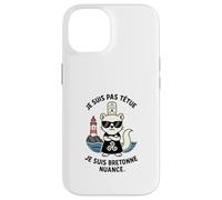 Bretagne Femme - Hermine Bretonne Humour Coiffe Triskell Coque pour iPhone 14