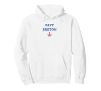 Bretagne fête des Grands pères Super Papy Breton Sweat à Capuche