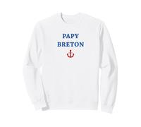 Bretagne fête des Grands pères Super Papy Breton Sweatshirt