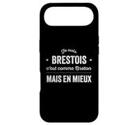 Bretagne Fier D'être Brestois Breton Brest Cadeau Humour bzh Coque pour iPhone Air