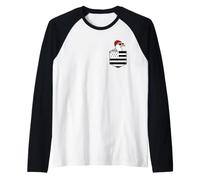 Bretagne Goéland Mouette Poche Drapeau Breton Bord de Mer Manche Raglan