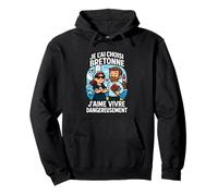 Bretagne Homme Couple Breton - Bretonne Têtue Humour Sweat à Capuche