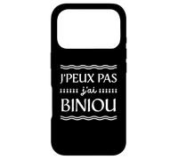 Bretagne Je Peux Pas J'Ai Biniou Idée Cadeau Humour Breton Coque pour iPhone 17 Pro