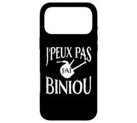 Bretagne Je Peux Pas J'Ai Biniou Idée Cadeau Humour Breton Coque pour iPhone 17 Pro Max