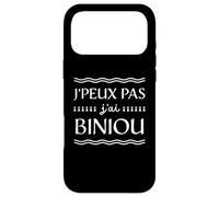 Bretagne Je Peux Pas J'Ai Biniou Idée Cadeau Humour Breton Coque pour iPhone 17 Pro Max