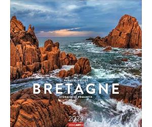 Bretagne Kalender 2024 : Stürmische Romantik