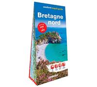 Bretagne nord 1/300.000 (map&guide - carte et guide XL format laminée)