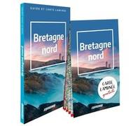 Bretagne nord (guide et carte laminée)