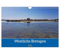 Bretagne occidentale (calendrier mural 2026 DIN A4 paysage), calendrier mensuel CALVENDO