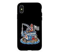 Bretagne Pêche Breizh Phare Breton Pêcheur Bord de Mer Océan Coque pour iPhone X/XS