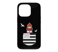 Bretagne Phare Breton Poche Drapeau Gwenn Ha du Marin Homme Coque pour iPhone 13 Pro