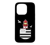 Bretagne Phare Breton Poche Drapeau Gwenn Ha du Marin Homme Coque pour iPhone 15 Pro