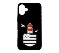 Bretagne Phare Breton Poche Drapeau Gwenn Ha du Marin Homme Coque pour iPhone 16 Plus