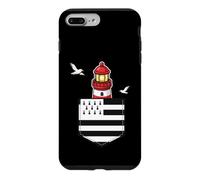 Bretagne Phare Breton Poche Drapeau Gwenn Ha du Marin Homme Coque pour iPhone 7 Plus/8 Plus