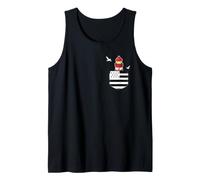 Bretagne Phare Breton Poche Drapeau Gwenn Ha du Marin Homme Débardeur