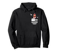 Bretagne Phare Breton Poche Drapeau Gwenn Ha du Marin Homme Sweat à Capuche