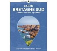 Guide de voyage de poche - Bretagne Sud : Vannes, Lorient, Quimper | Carto