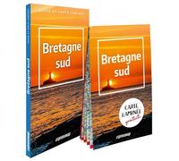 Bretagne sud (guide et carte laminée) - Collectif - Expressmap - broché - Guide
