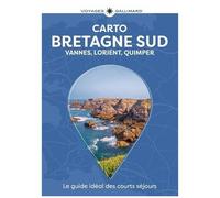 Guide de voyage poche - Bretagne Sud : Vannes, Lorient, Quimper | Carto