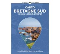Guide de voyage poche - Bretagne Sud : Vannes, Lorient, Quimper | Carto