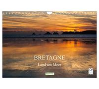 Bretagne - Terre de mer, Version française (Calendrier mural 2026 DIN A4 portrait), Calendrier CALVENDO mensuel