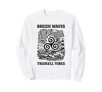 Bretagne Triskell Identité Bretonne Océan Symbole Breton Sweatshirt