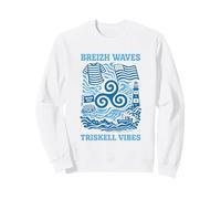Bretagne Triskell Identité Bretonne Océan Symbole Breton Sweatshirt