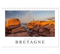 Bretagne - Zauber der Côte de Granit Rose (Tischkalender 2026 DIN A5 quer), CALVENDO Monatskalender: Eine einzigartige Küstenlandschaft der Bretagne, die Côte de Granit Rose.